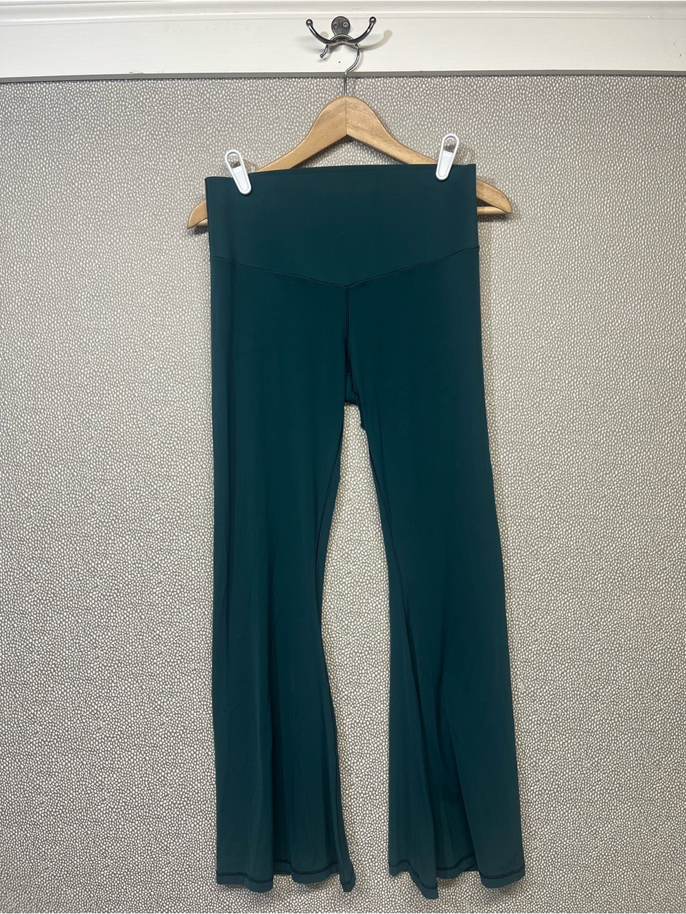 L Offline by Aerie High-Waist Flared Leg Active Pants Dark Teal